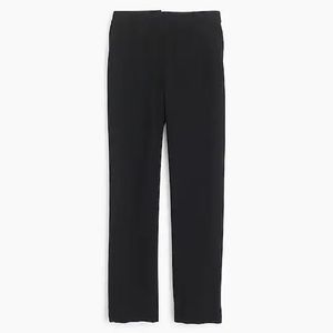 J. Crew Pull-on easy pant in matte crepe navy blue 4